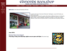 Tablet Screenshot of edmondsbookshop.com